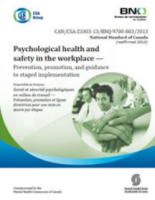 Psychological Health and Safety in the Workplace, CSA Group