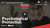 Psychological Protection, WorkSafe SK