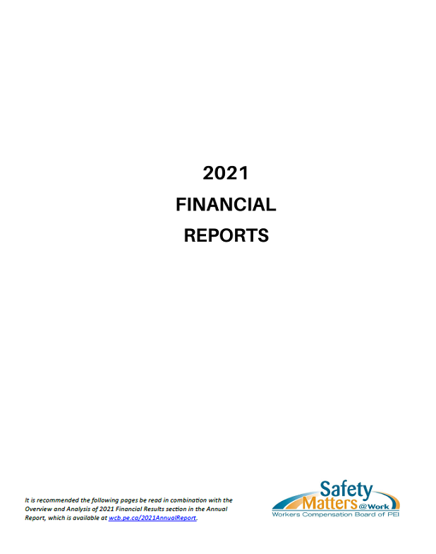 2021 Financial Report